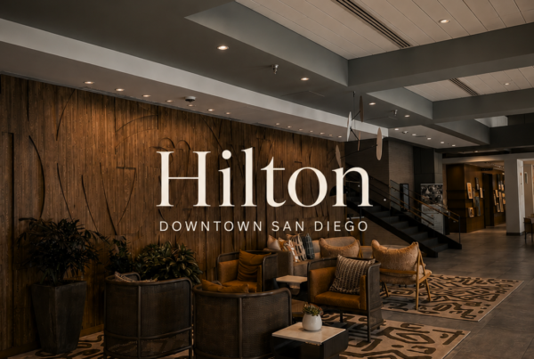 Hilton Downtown San Diego lobby interior